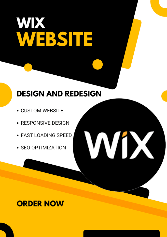 Gig Preview - Do wix website design or wix redesign