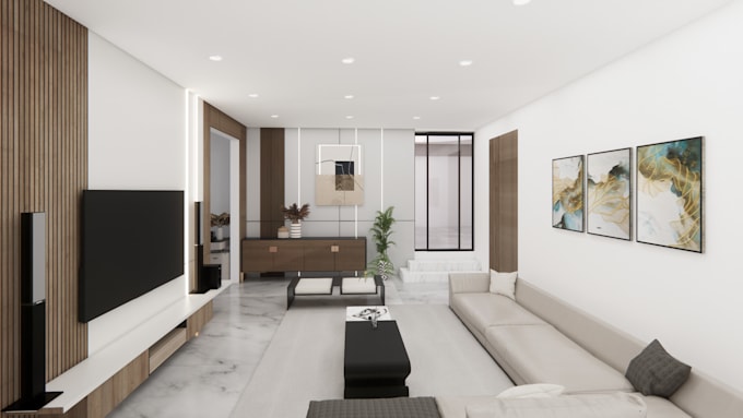 Gig Preview - Design your interior and render realistic