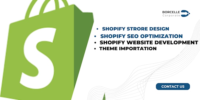 Gig Preview - Do shopify store design and redesign, shopify account and theme setup