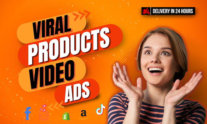 Gig Preview - Create viral tiktok dropshipping ads, amazon video ads and any dropshipping ads