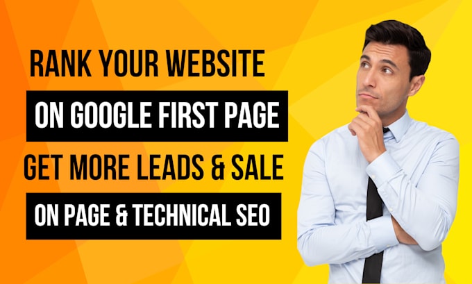 Gig Preview - Do technical and on page SEO optimization on your website and boost rankings