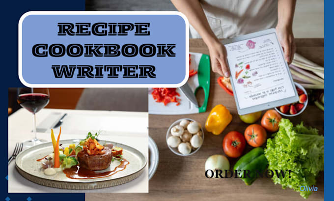 Gig Preview - Write kids cookbook food recipe meal planning diet plan as cookbook ghostwriter