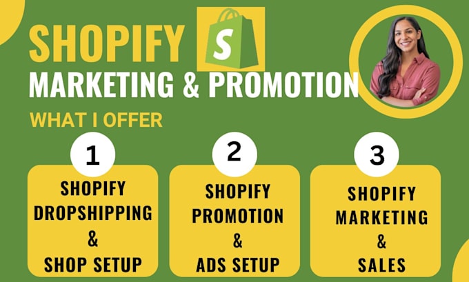 Gig Preview - Do shopify email marketing shopify promotion boost shopify sale b2b shopify