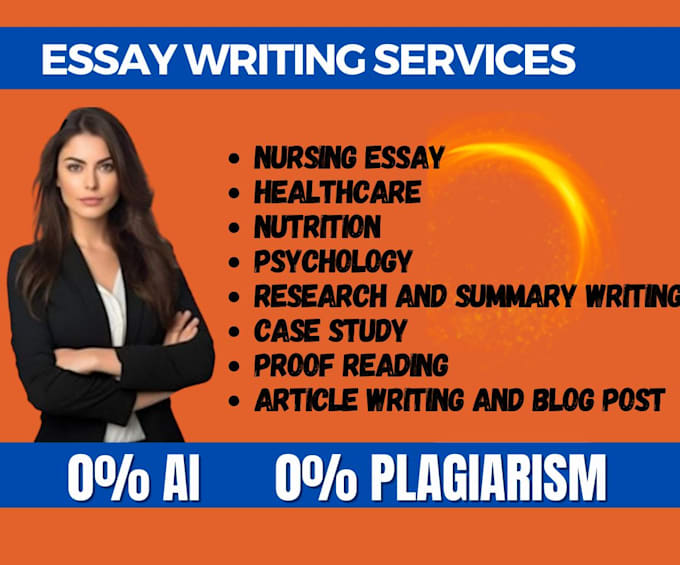 Gig Preview - Do nursing essay, health care, literature, research and summary