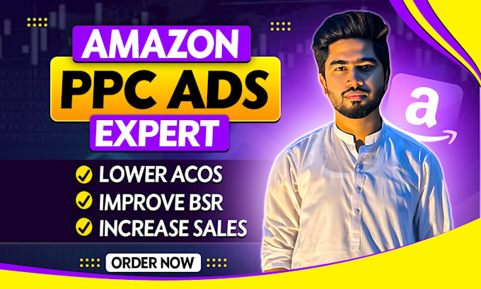 Gig Preview - Setup and manage amazon ads campaign and amazon ppc campaigns