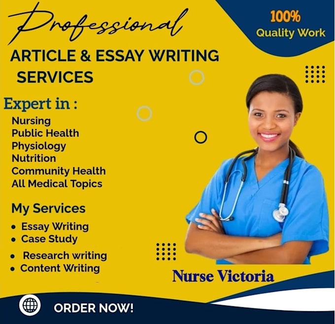 Gig Preview - Do nursing essay, research, literature, review and case study analysis