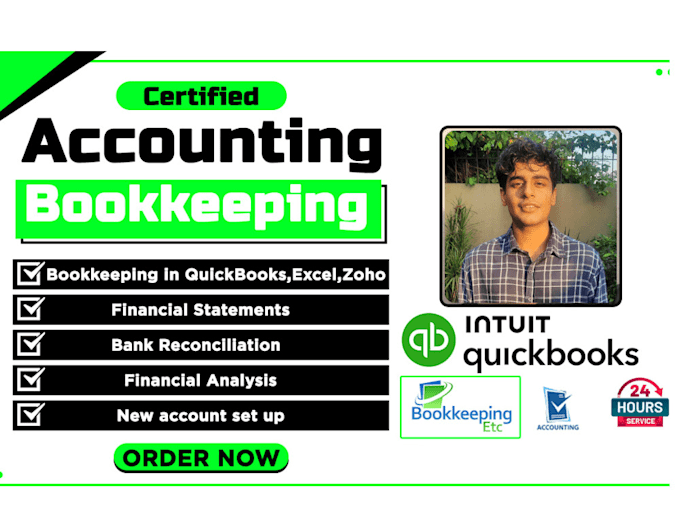 Gig Preview - Do monthly bookkeeping and reconciliation in quickbooks online