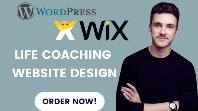 Gig Preview - Life coaching, fitness website consulting website, wix, squarespace website