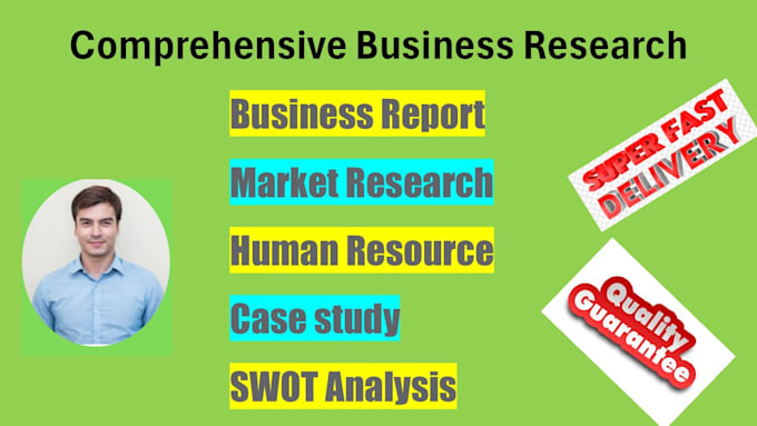 Gig Preview - Do comprehensive business research and essay