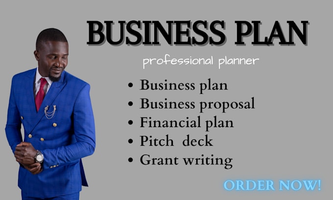 Gig Preview - Write an outstanding business plan, proposal business plan writer