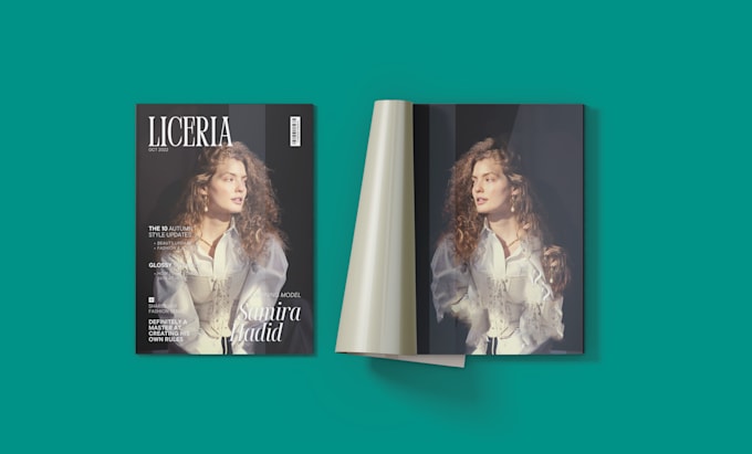 Gig Preview - Convert 2d magazines into 3d magazine mockups in different styles