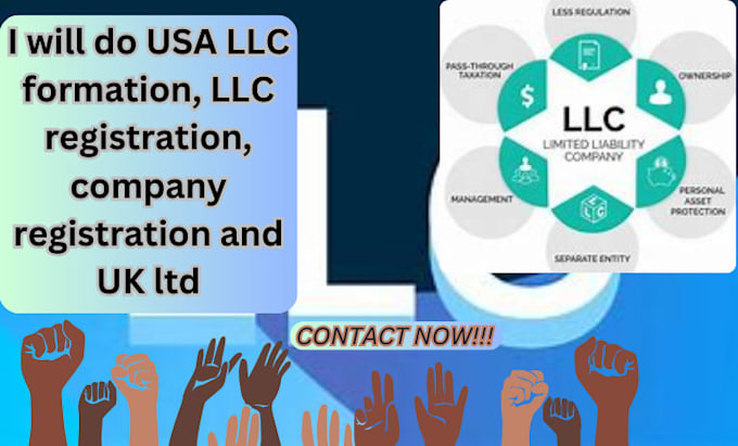 Gig Preview - Do USA llc formation, llc registration, company registration and UK ltd