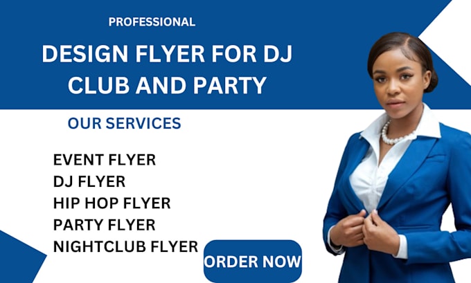 Gig Preview - Design flyer for dj, club, party, event, concert, birthday, christmas