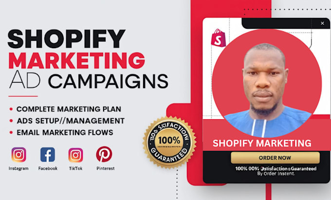 Bestseller - shopify social media marketing dropshipping website promotion tiktok shop fb ig