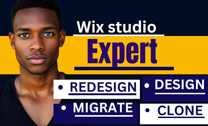 Gig Preview - Create a website using wix studio design with wix studio, wix