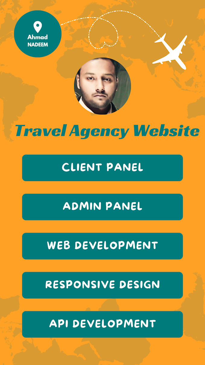 Gig Preview - Stunning travel agency website design boost your travel business online