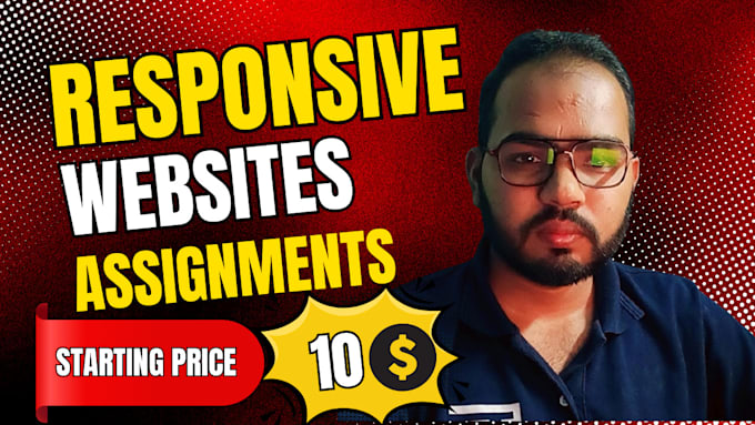 Bestseller - do responsive website assignments