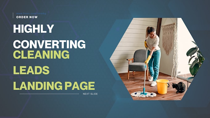 Gig Preview - Generate a hihly converting cleaning service leads home improvement leads