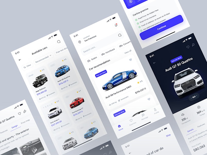 Bestseller - build car auction app, car wash app, car marketplace, car rental, dealership app