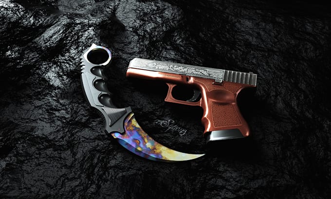 Gig Preview - Turn your favorite cs2 skins into wonderful works of art