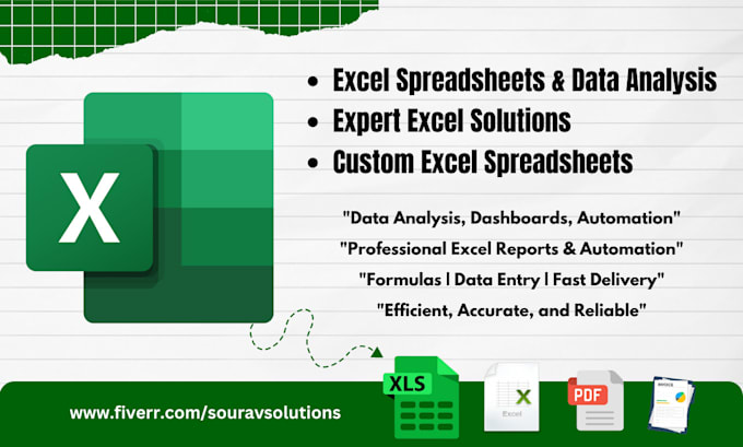 Gig Preview - Masterfully automate and analyze your excel spreadsheets