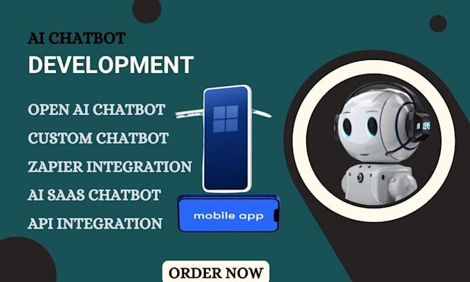 Gig Preview - Create custom ai chatbot website, ai agent chatbot and integrate in website