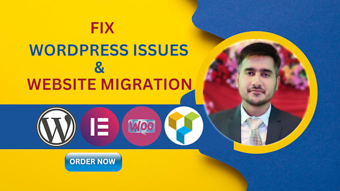 Gig Preview - Fix wordpress errors or bugs, website migration or css issues