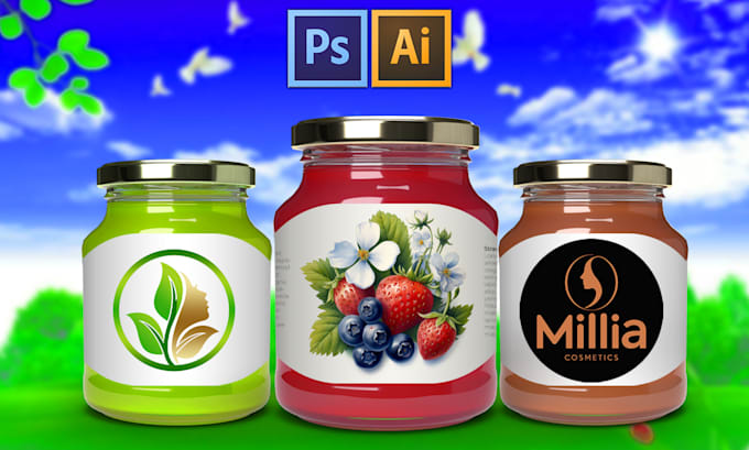 Gig Preview - Quickly redesign, edit or resize, label product packaging design 2d, 3d label