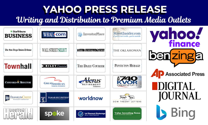 Gig Preview - Do yahoo press release, uk press release, yahoo finance, pr distribution