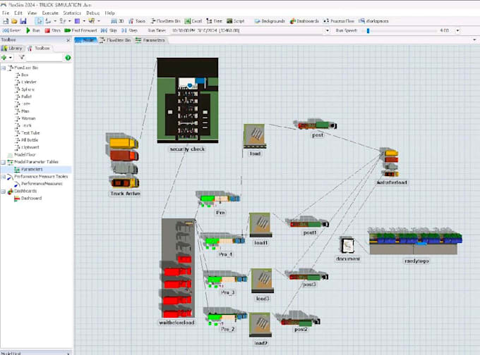 Gig Preview - Do arena simio flexsim and anylogic