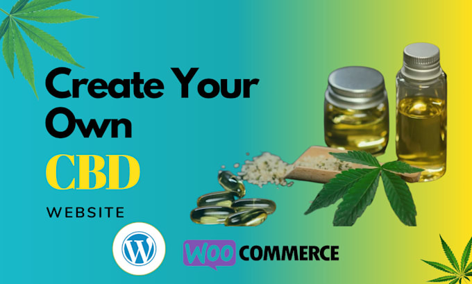 Bestseller - design cbd, hemp, cannabis ecommerce website, wordpress woocommerce store