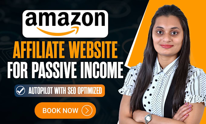 Gig Preview - Create amazon affiliate marketing autopilot website with SEO and autoblog