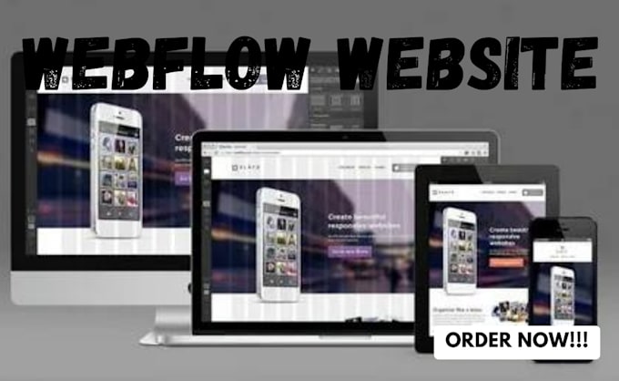 Gig Preview - Develop webflow website, convert website design to webflow, 3d animated webflow