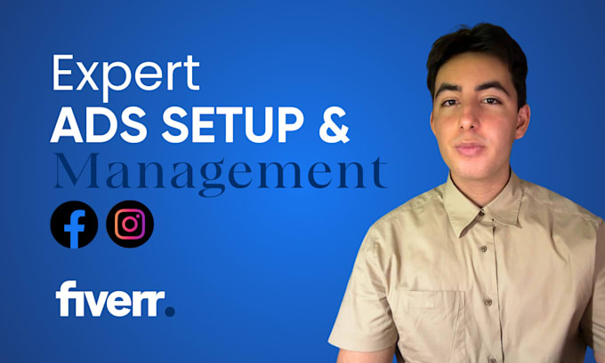 Gig Preview - Be your instagram and facebook ads manager