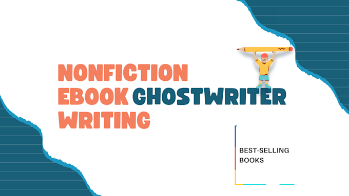 Gig Preview - Ebook ghostwrite 30k nonfiction ebook ghostwriter, KDP book writer