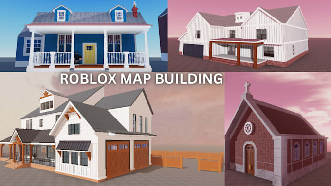 Gig Preview - Create roblox map, roblox building, map building, roblox build easy to navigate