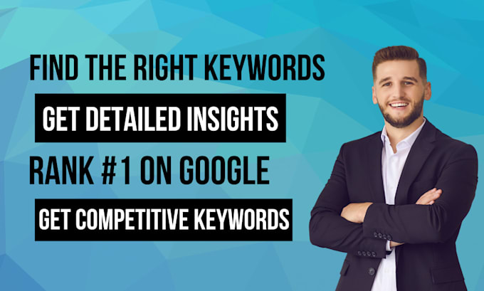 Gig Preview - Do in depth seo keyword research and competitor analysis