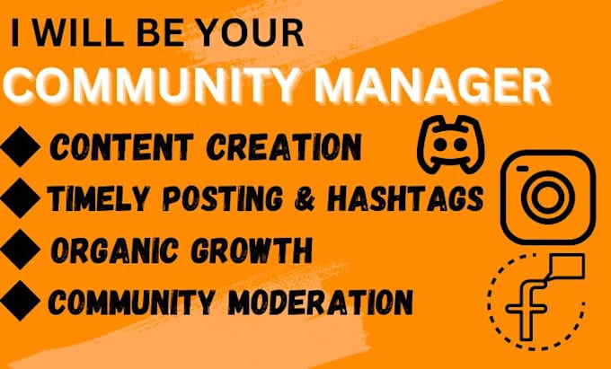 Gig Preview - Be your facebook community manager for social media pages and groups moderator