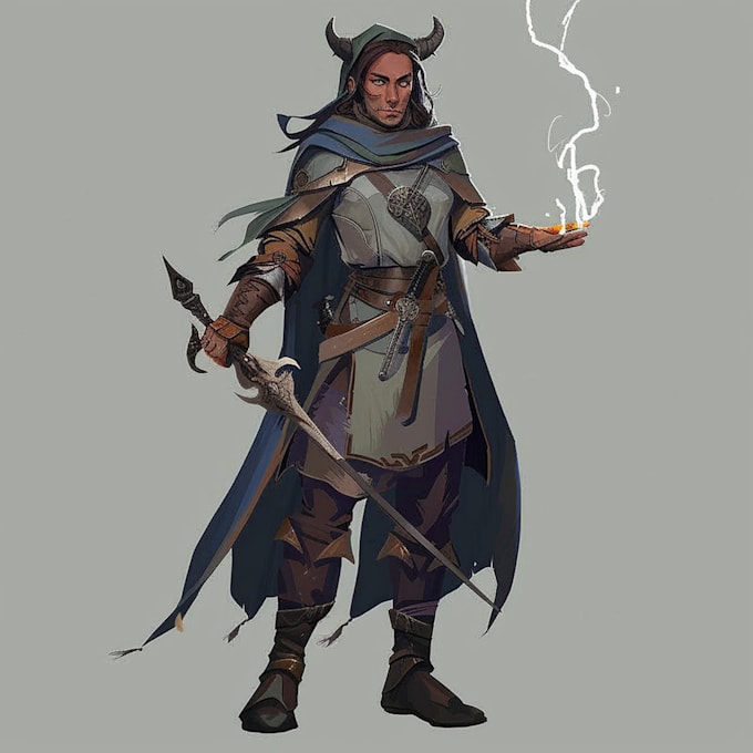 Bestseller - do dnd character art and dnd art