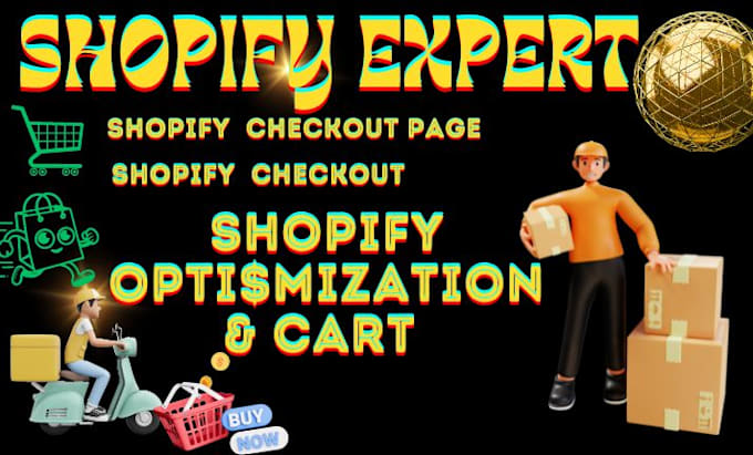 Gig Preview - Customize cart and checkout for shopify