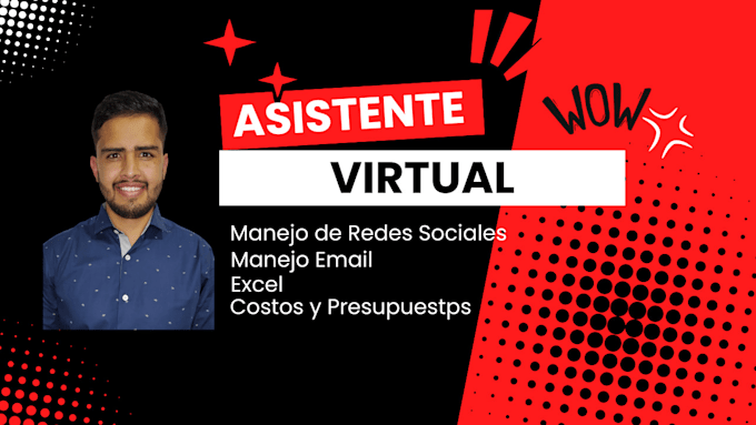 Gig Preview - Be your virtual assistant in english and spanish