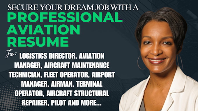 Bestseller - write a powerful job landing resume for aviation professionals