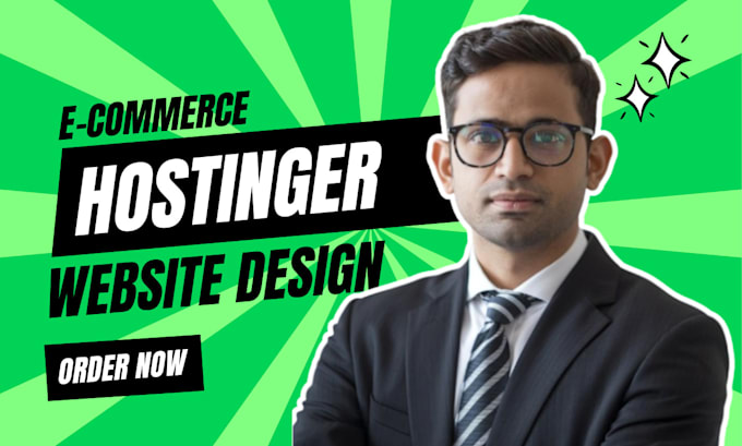 Bestseller - design ecommerce website design, marketplace website,godaddy,wordpress hostinger