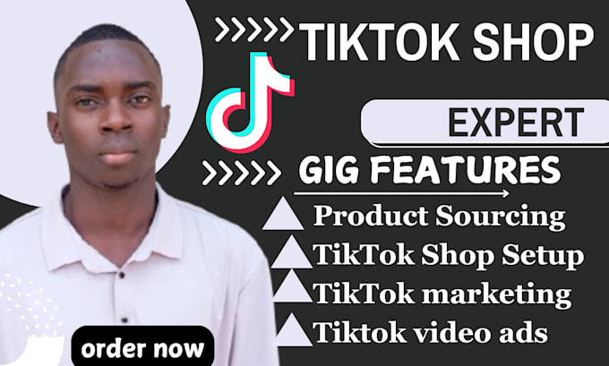 Gig Preview - Setup tiktok shop, fix any error, tiktok shop ads manage tiktok shop marketing