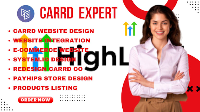 Bestseller - design gohighlevel carrd landing page redesign carrd co clickfunnel website