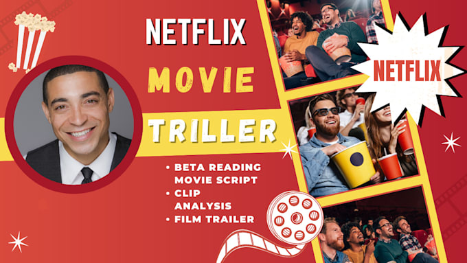 Bestseller - do netflix movie thriller movie script beta reading clip analysis and feedback