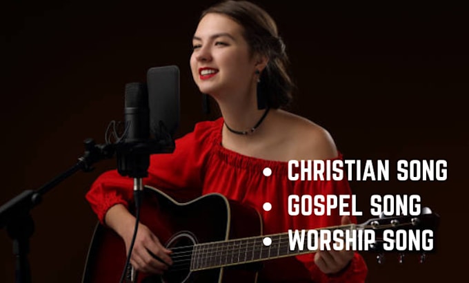 Gig Preview - Be your christian song female vocalist, worship song, gospel song female singer