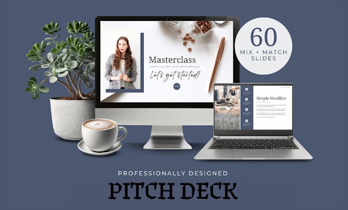 Bestseller - do professional pitch deck with presentation design in powerpoint google slides