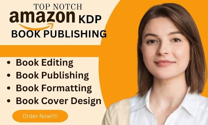 Bestseller - publish book on amazon kdp, book formatting, kindle publishing, self publishing