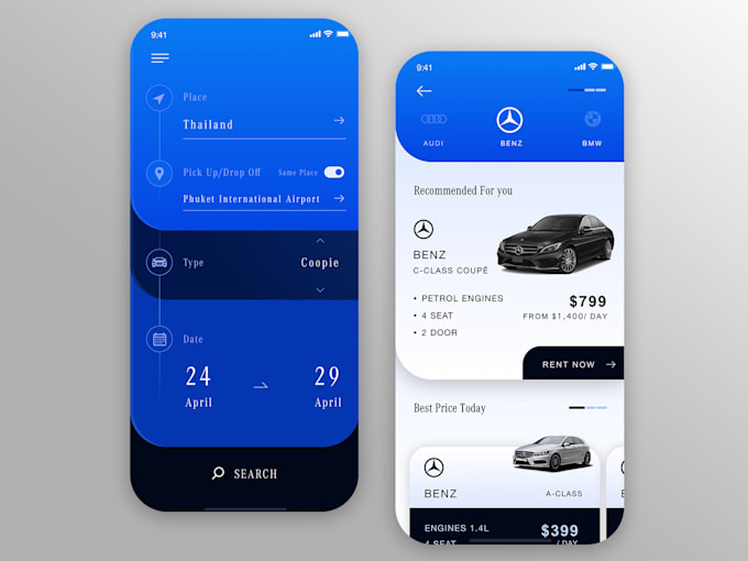 Bestseller - develop car rental app, car booking app, fleet management app